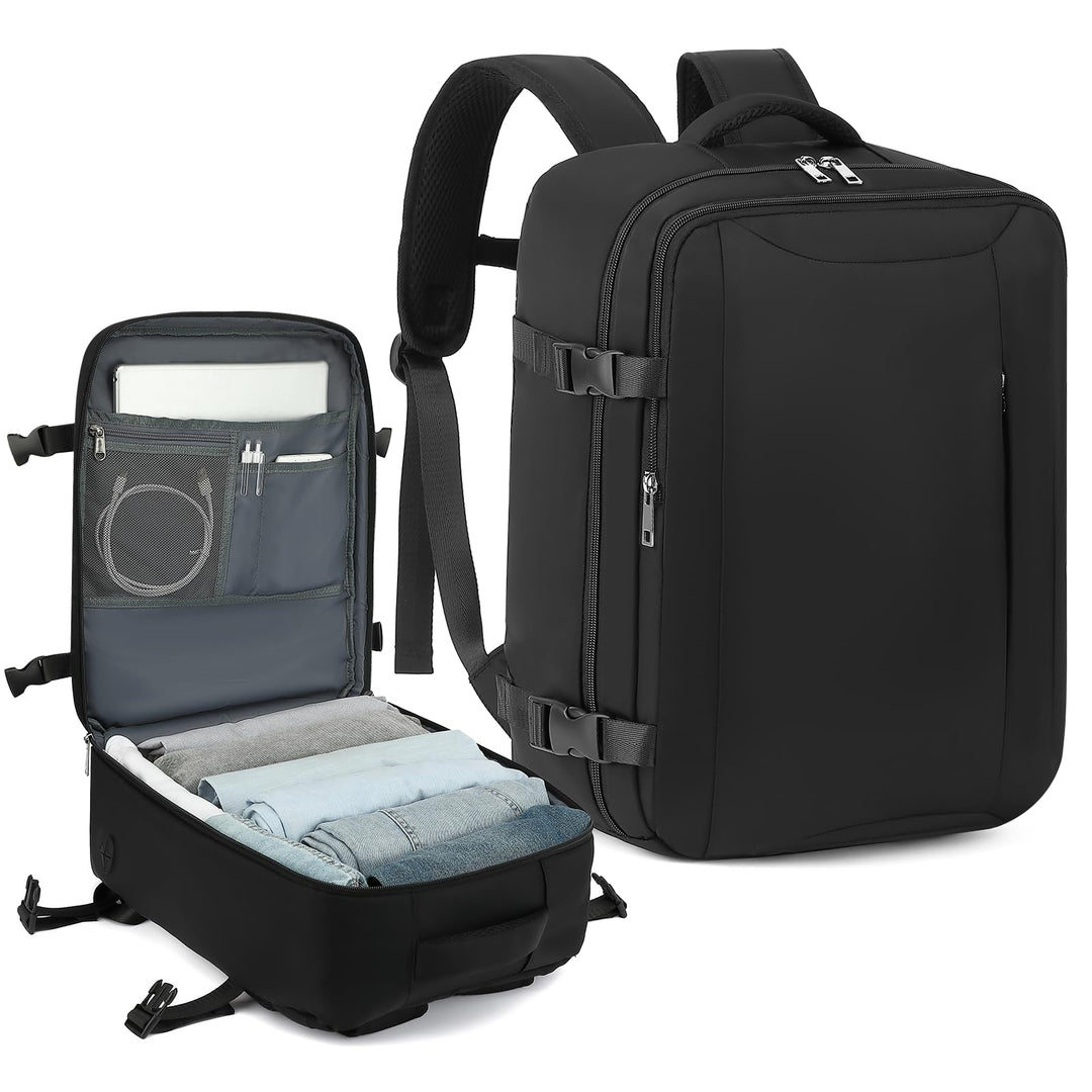 VMIKIV Handgepäck Rucksack für Easyjet 45x36x20 Reiserucksack Damen Herren für Laptop 15,6 Zoll 32L