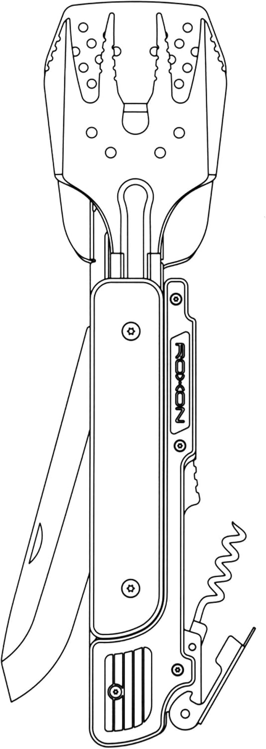 350135 Roxon BBQ Multitool 6-in-1