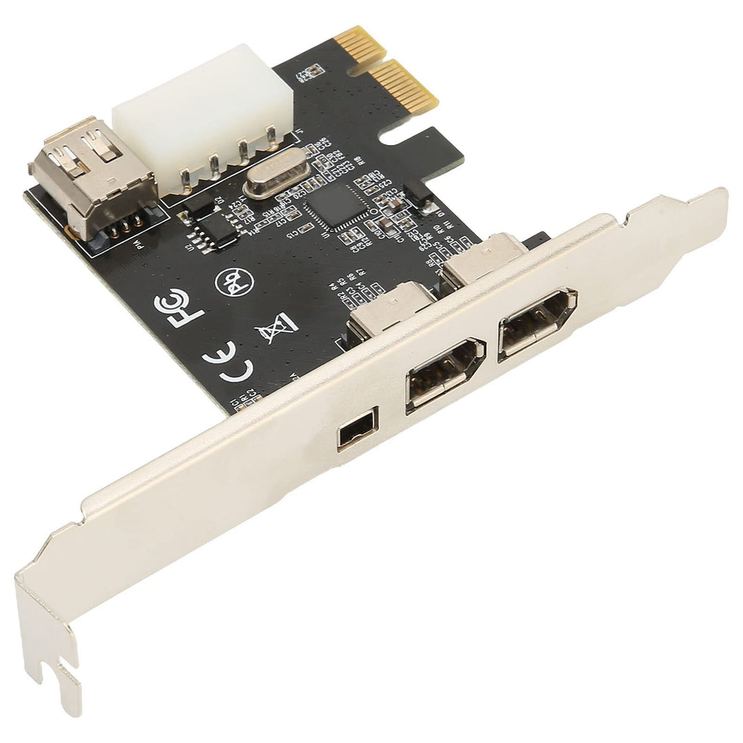 2,5 Gbit/s Hochgeschwindigkeits PCIE 1X auf 1394A Firewire Karte, IEEE 1394 PCI Express Controller 4