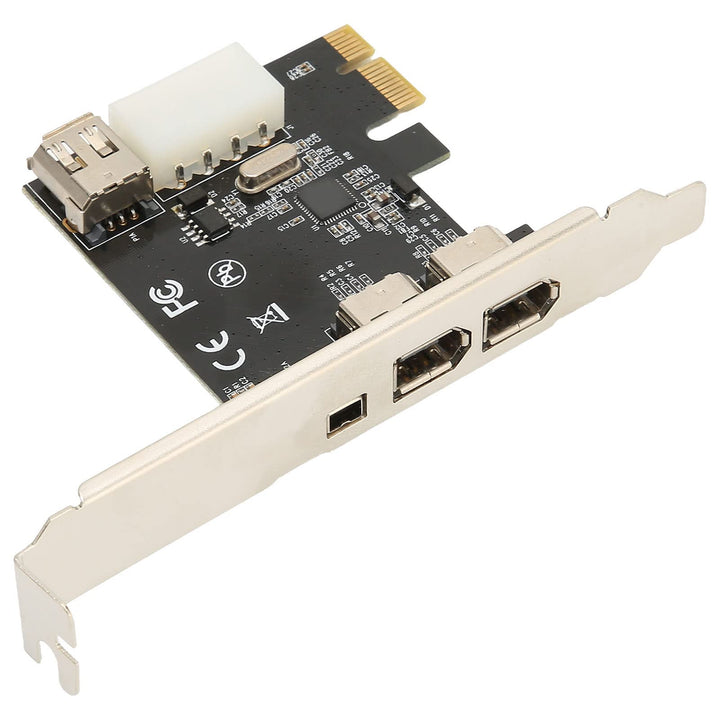 2,5 Gbit/s Hochgeschwindigkeits PCIE 1X auf 1394A Firewire Karte, IEEE 1394 PCI Express Controller 4