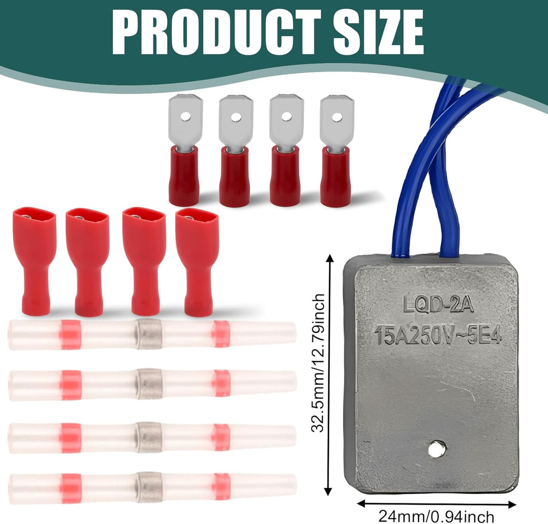 Softstart Modul Set, 15A 230V Elektrowerkzeuge Sanftanlauf Anlaufstrombegrenzer Modul Set mit Instal