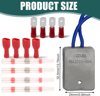 Softstart Modul Set, 15A 230V Elektrowerkzeuge Sanftanlauf Anlaufstrombegrenzer Modul Set mit Instal