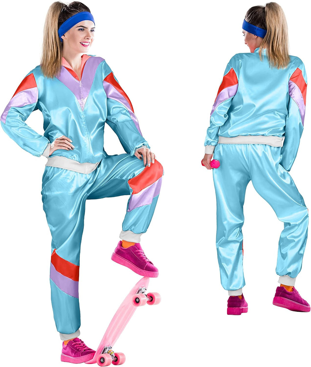 Premium 80er & 90er Jahre Retro Trainingsanzug I Assianzug I Kostüm I Gangster I Prolet I Bad Taste