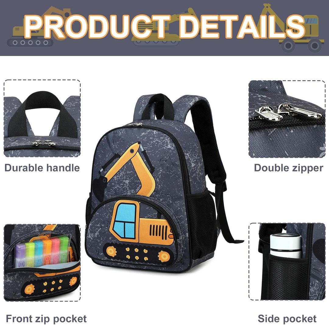LOIDOU Children's Backpack Boys Kids Backpack Daypack Preschool Backpack Toddler Nursery Bag School