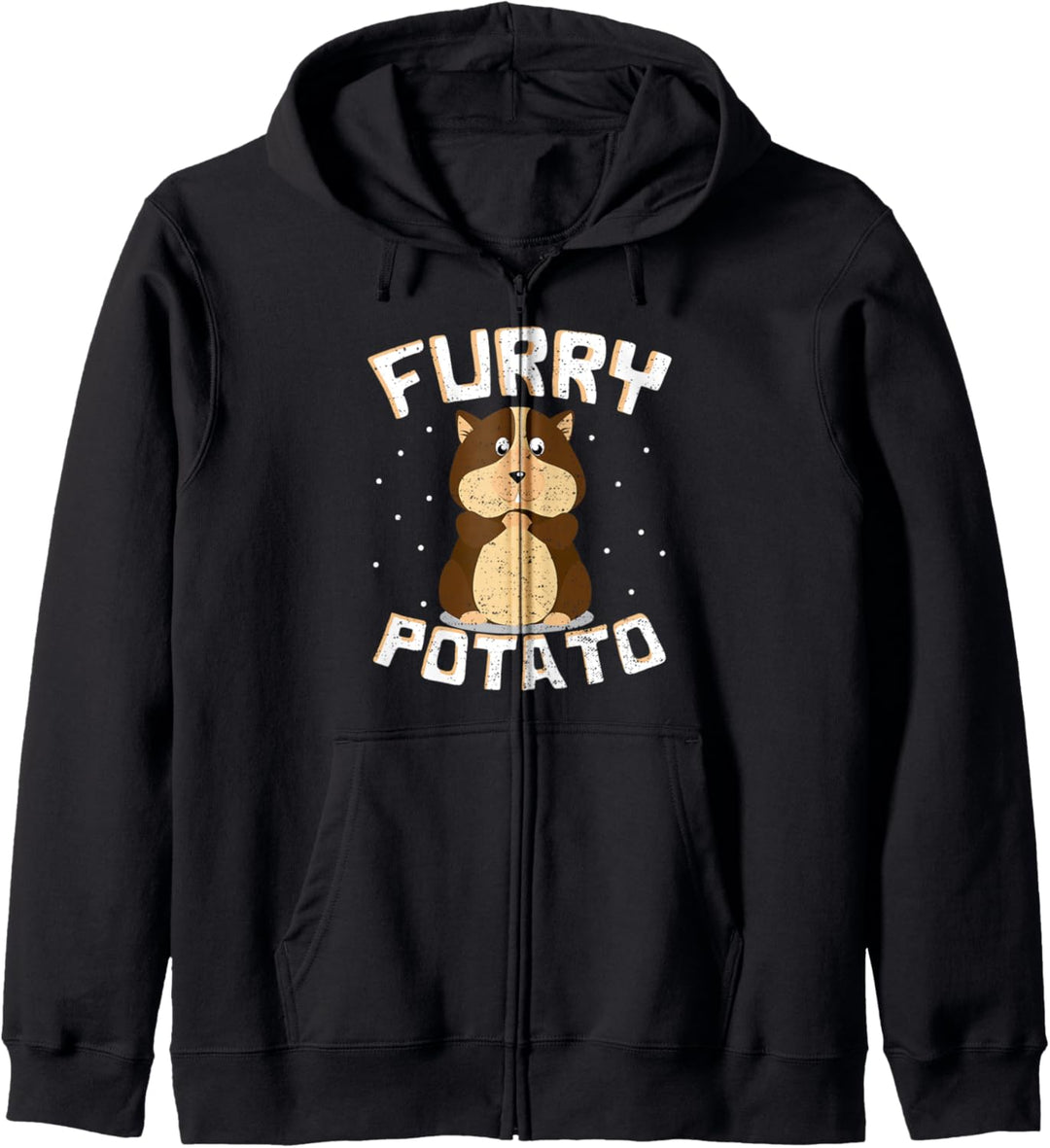 Meerschweinchen: Furry Potato - Haustiere Sprüche Kapuzenjacke