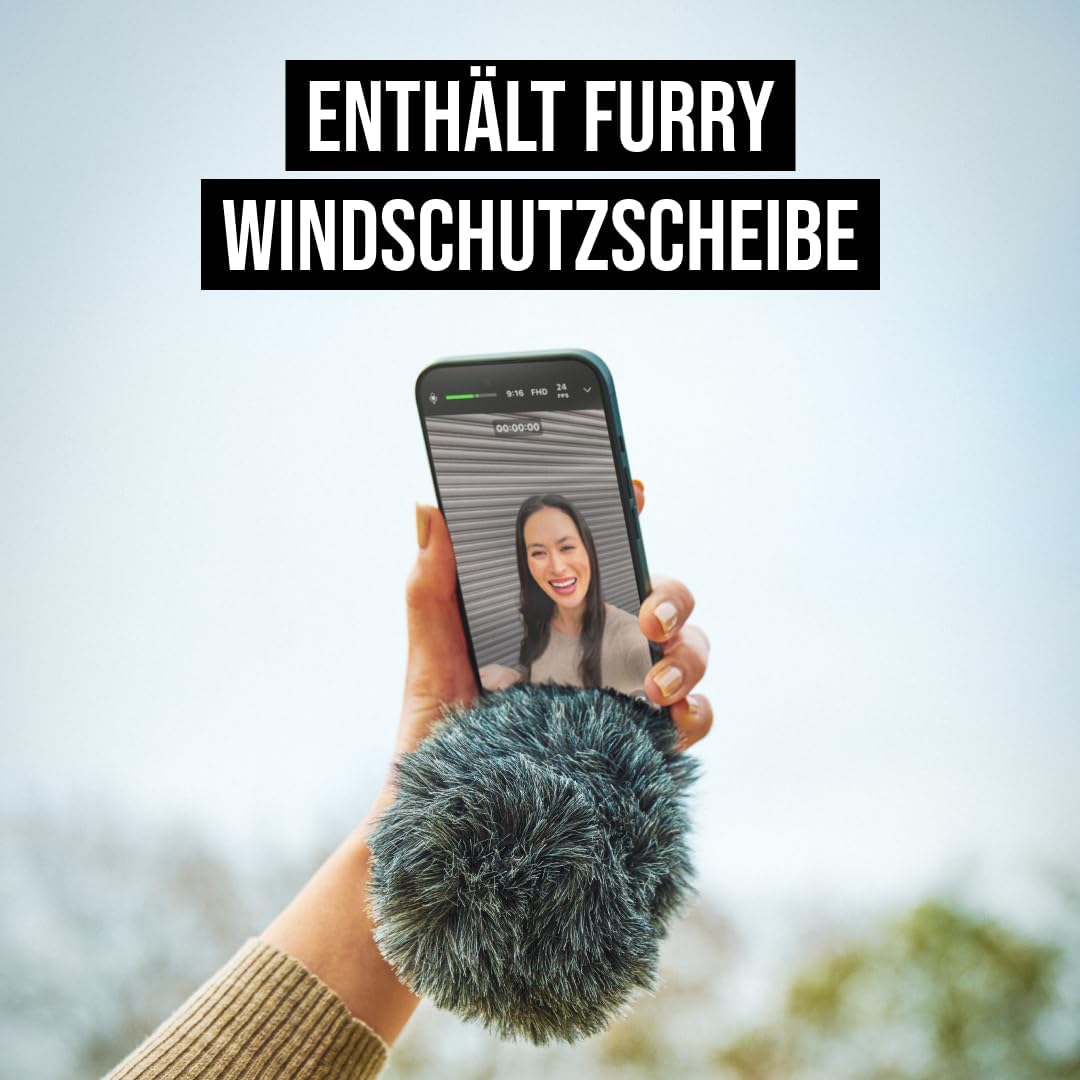 RØDE VideoMic Me-C+ Richtmikrofon für USB-C-Mobilgeräte (iOS und Android), Perfekt für die Erstellun