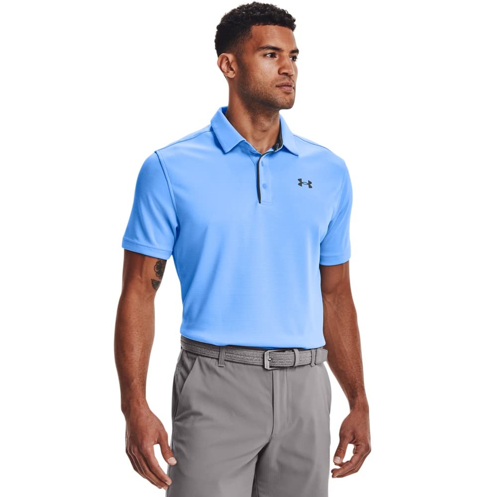 Under Armour Herren Tech Golf Polo Polo 4XL Blau, 4XL Blau