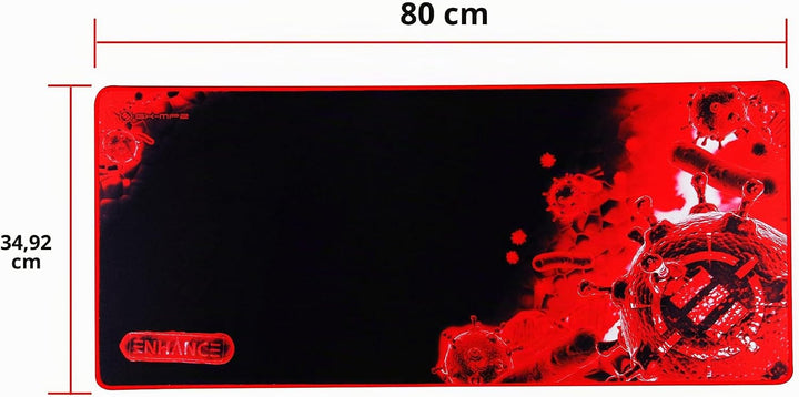 ENHANCE GX-MP2 Verlängert Gaming Mouse Pad - Grosses XL Mauspad (80 x 35 cm) für professionelle Espo