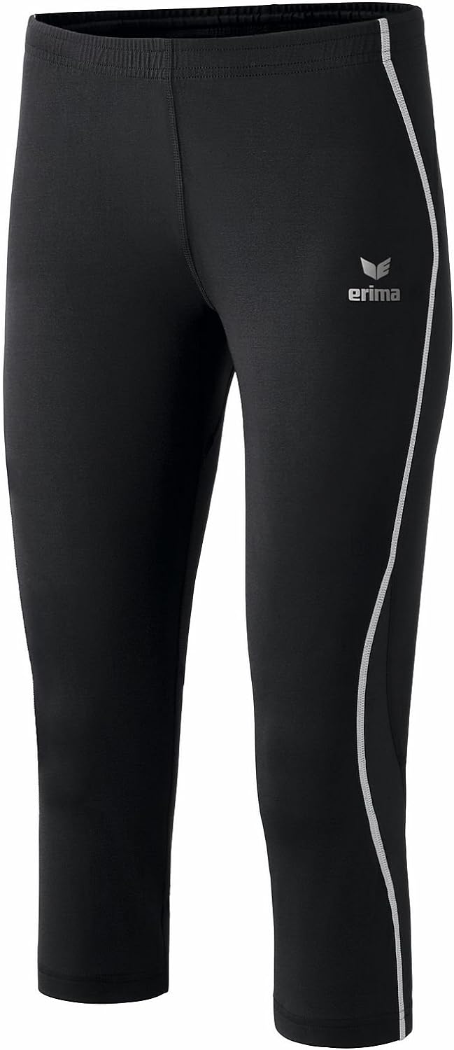 erima Damen Laufhose Performance 3/4 36 Schwarz, 36 Schwarz