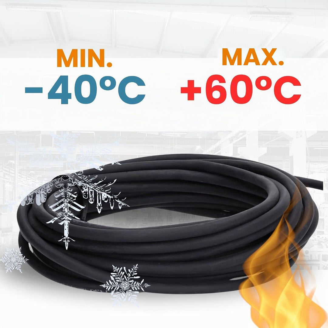 Lapp 10 Meter 16001043 H07RN-F 5x1,5 mm² Gummileitung flexibel mit Schutzleiter I UV-resistentes Kab