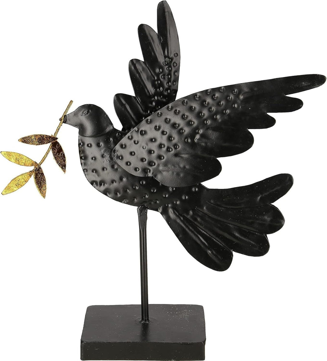 Pommerntraum ® | Wohn-Dekoration Skulptur Dekofigur Friedenstaube Friedenssymbol Friedenszeichen Tau