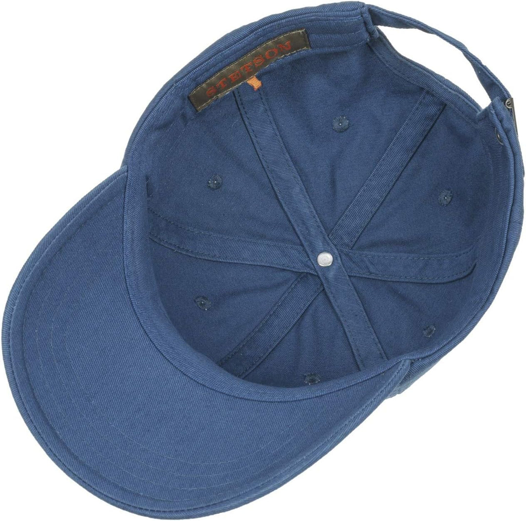Stetson Rector Baseballcap mit UV-Schutz aus Baumwolle - Jeans (23) - One Size