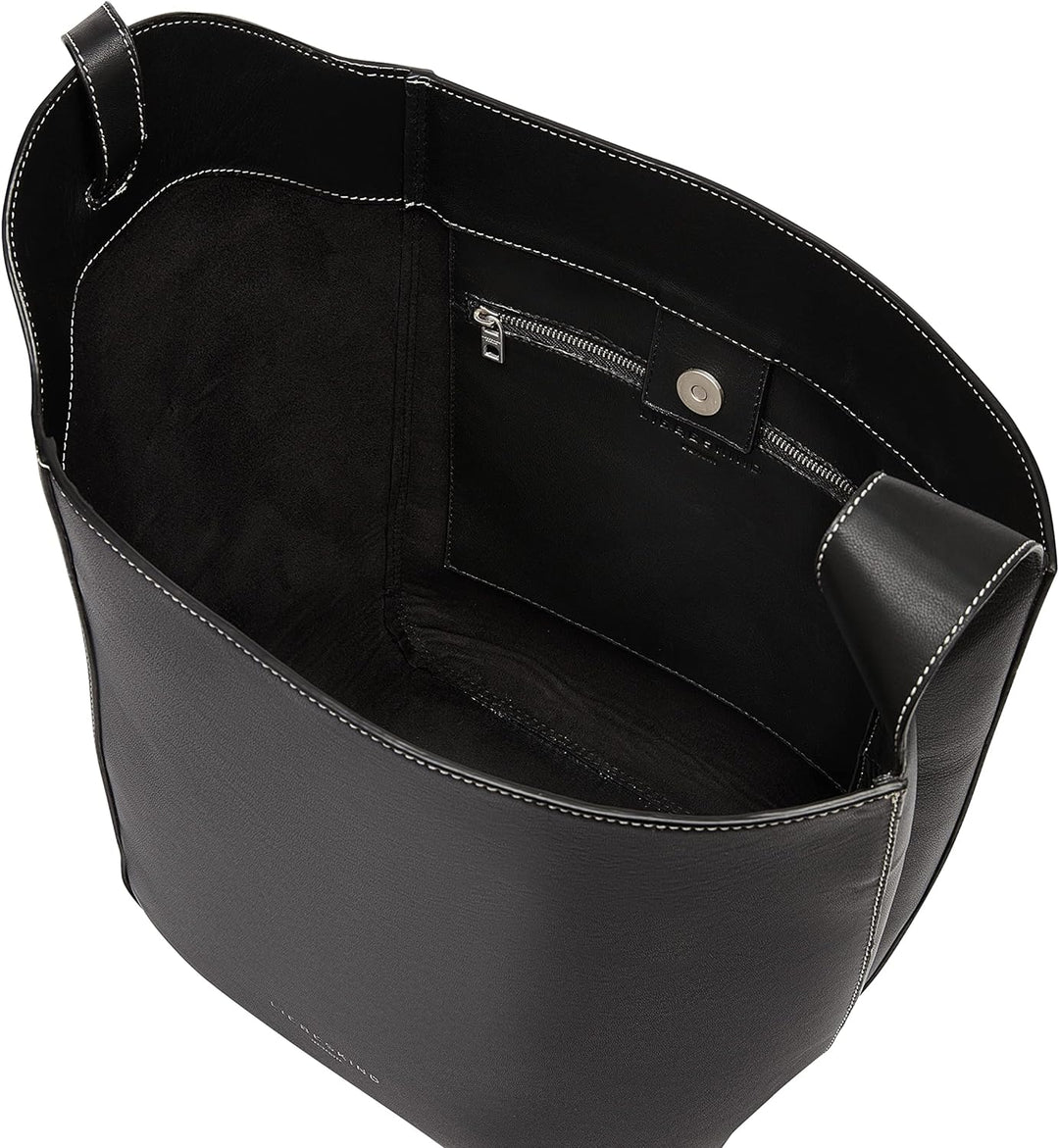Liebeskind Damen Bowie Hobo M Schwarz, Schwarz