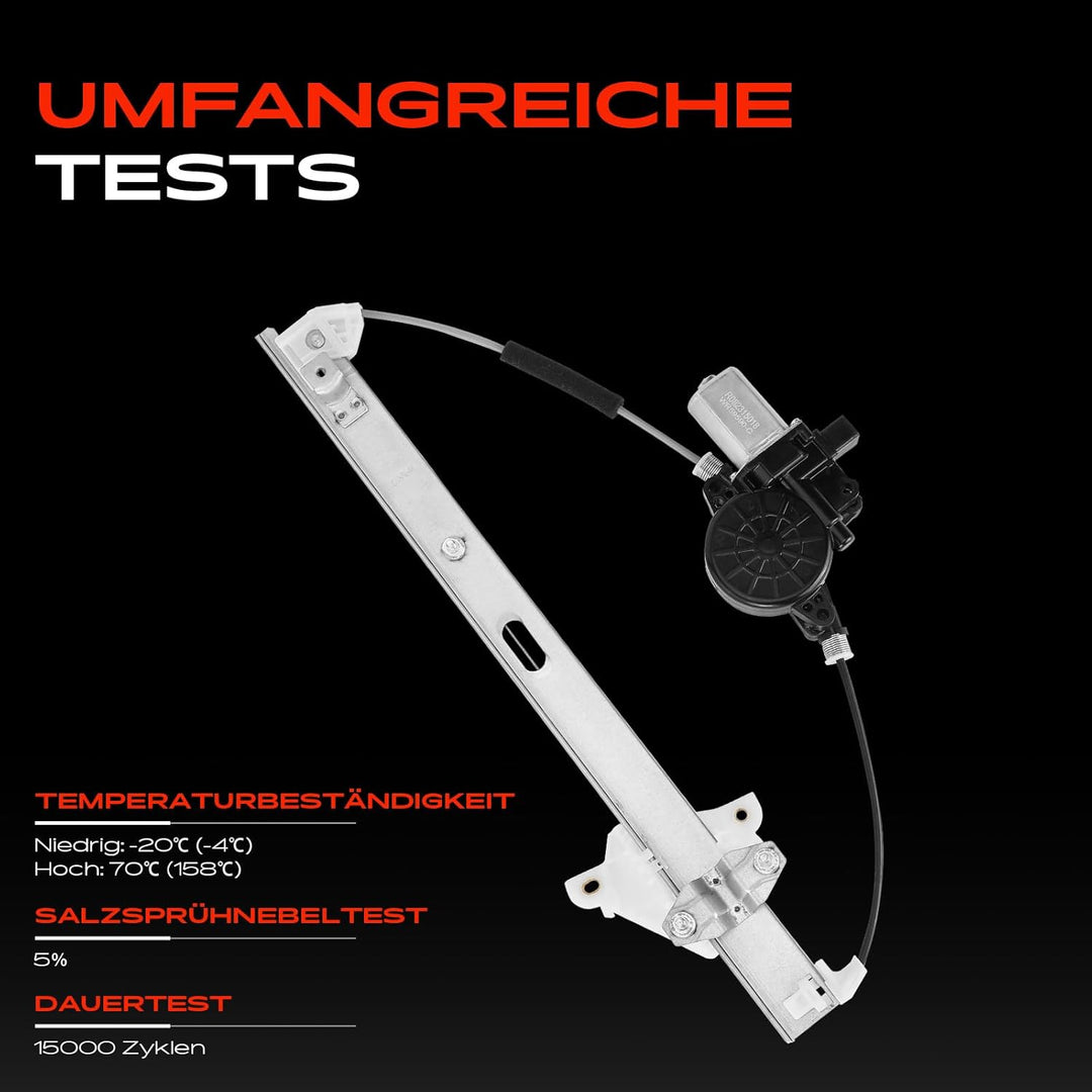 Frankberg Fensterheber Mit Motor Vorne Links Kompatibel mit CX-5 KE GH Alle Motoren 2013-2016 KD5359