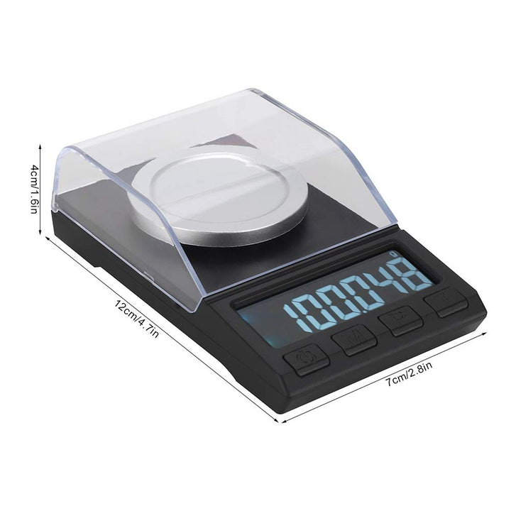Elektronische Waage,100g/0,001g LCD Mini Elektronische Küchenwaage Digitale Lebensmittel Schmuck Waa
