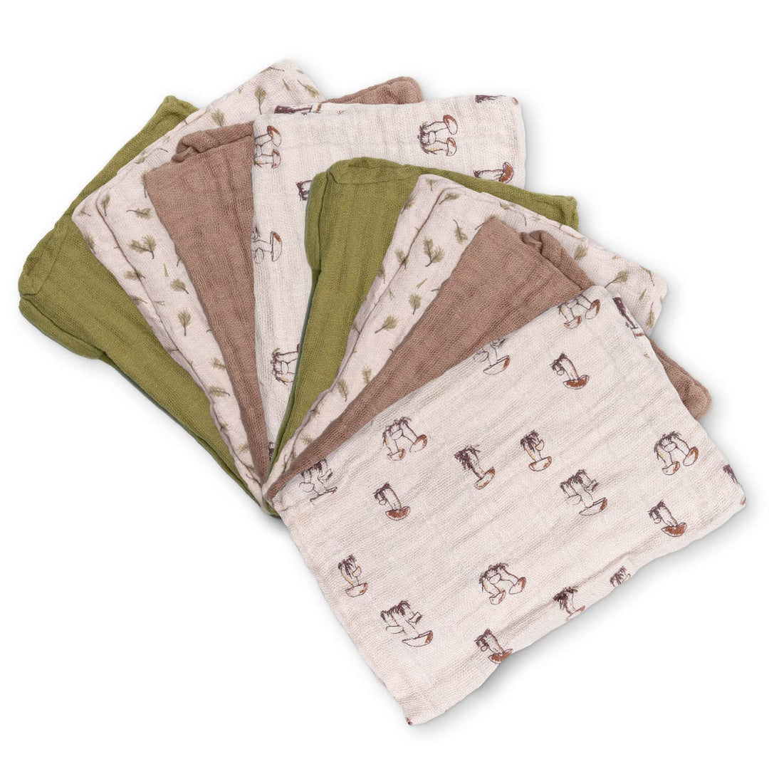 PIPPI Unisex Baby 8er Pack Stoffwindeln Stoffwindel/Wickeltücher/Spucktücher, Sheer Bliss, Einheitsg