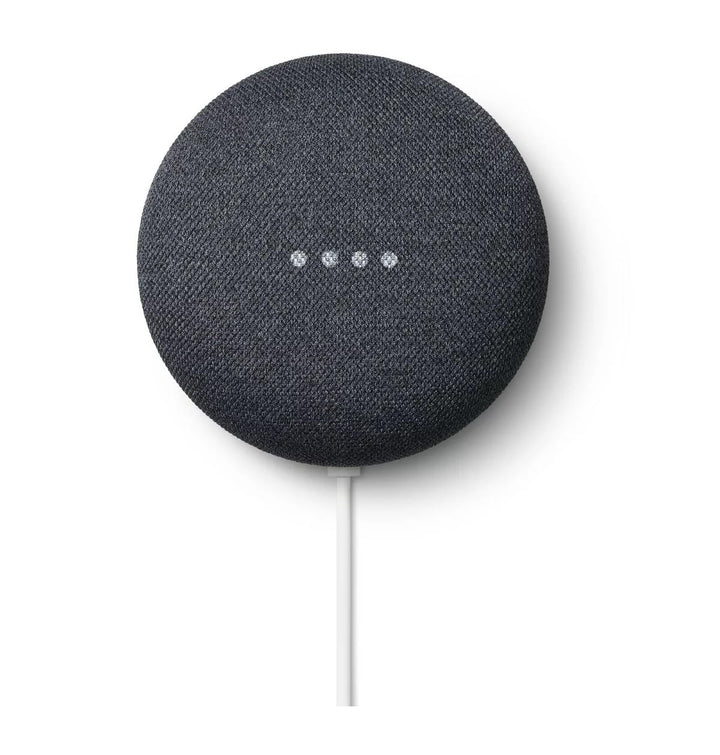 Google Nest Mini 2. Generation Kabelloser Bluetooth-Lautsprecher (Anthrazit), Anthrazit