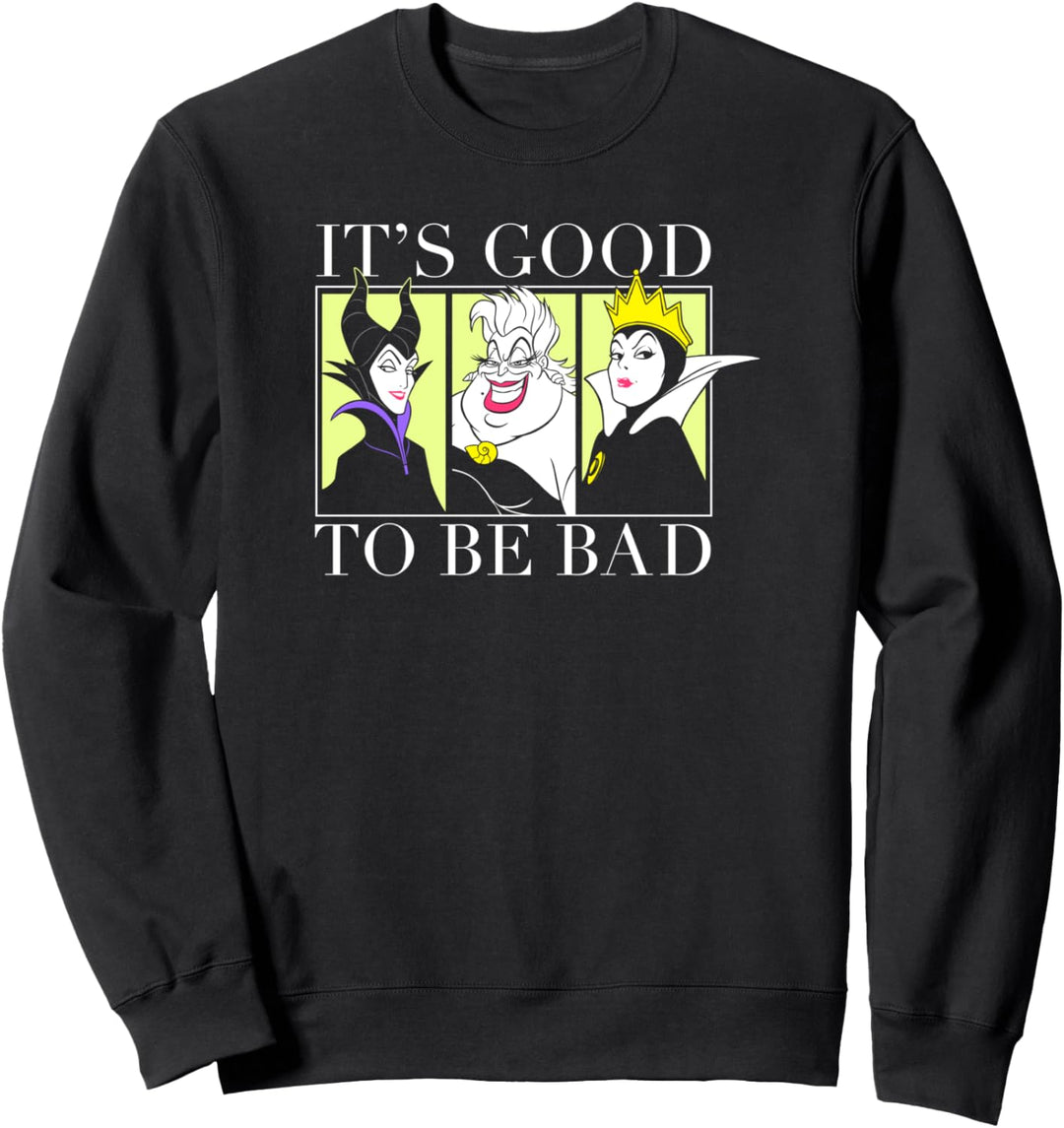 Disney Villains It's Good To Be Bad Queen Panels Sweatshirt