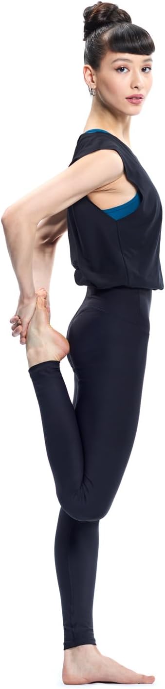 WINSHAPE Damen Winshape Damen Functional Comfort Jumpsuit Js102lsc Jumpsuit (1er Pack) M Schwarz, M