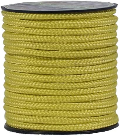 Cordamarket Seil, Dyneema, 4 mm, Unisex, für Erwachsene, Unisex-Erwachsene 4mm a 20mts Gelb, 4mm a 2