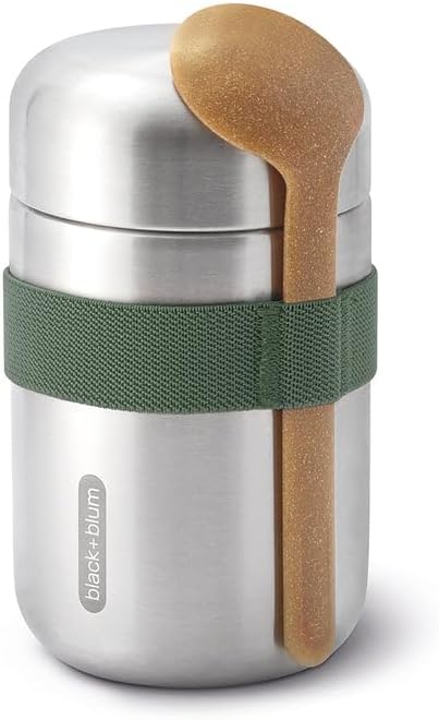 black+blum | Food Flask, Thermobehälter, ozean, 400 ml, Ozean