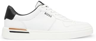 BOSS Herren Clint_Tenn_ltvp 40 EU Weiss, 40 EU Weiß