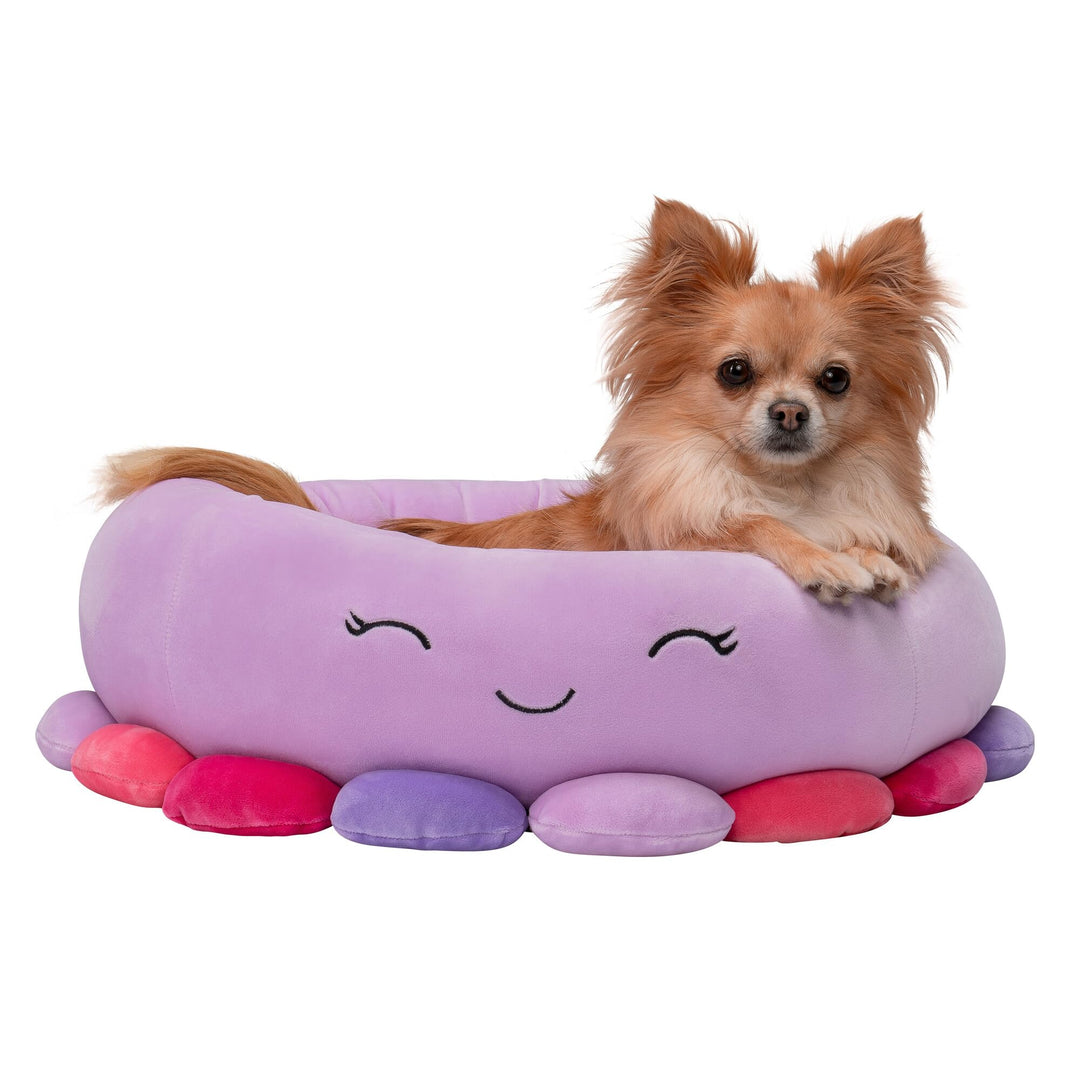 Squishmallows JPT0086 - Beula der Oktopus Tierbett 50 cm, offizielles Jazwares Plüsch, superweiches