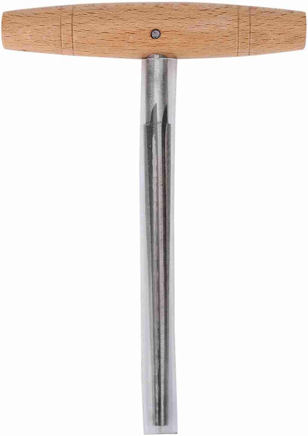 violin reamer,Violine Peg Hole Reibahle,3/4 4/4 Violin/Viola Peg Reamer mit Taper Holzgriff High Spe