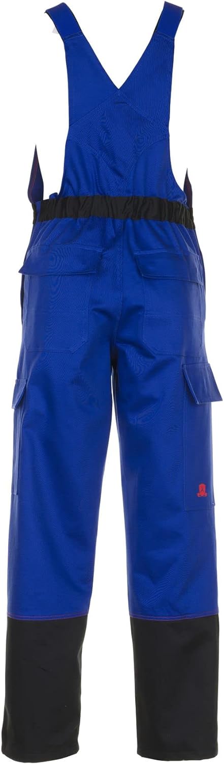 Planam Herren Weld Shield Latzhose Kornblau schwarz Modell 5531 Grösse 46 kornblau/schwarz 46, kornb
