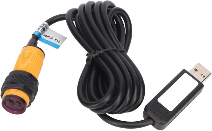 Elprico Infrarot-Lichtschranke, Hindernisvermeidungssensormodul, USB-Lichtschranke, für Spiele, Büro