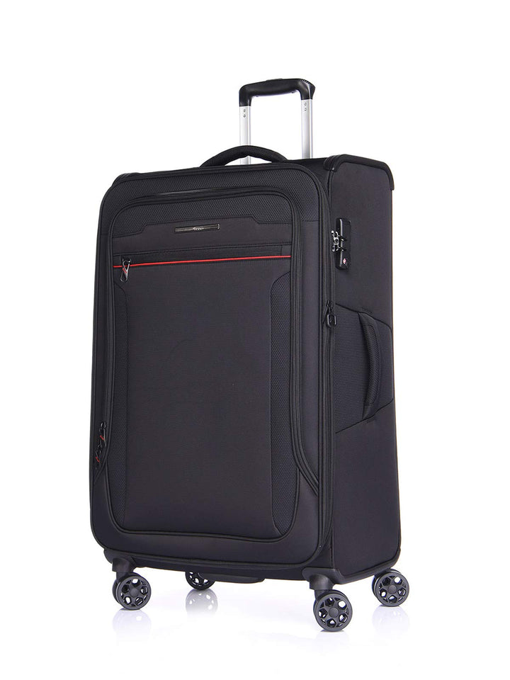 ABISTAB Verage Toledo Weichgepäck 4 Doppelrolle grosser Koffer Trolley L-83cm 96-115 L erweiterbar,