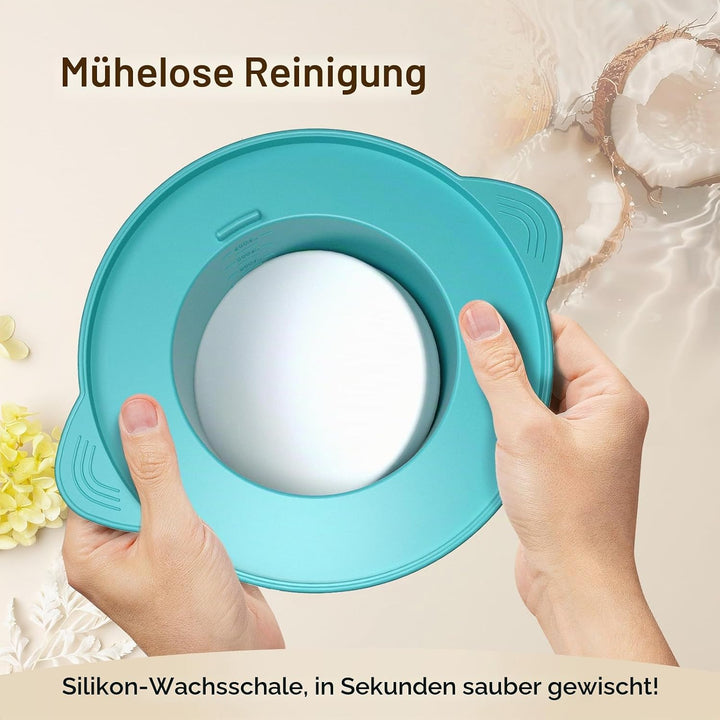 Waxing-Set, Wachs Haarentfernung für Frauen Männer: Professionelles Wax set, Ganzkörper Haarentfernu