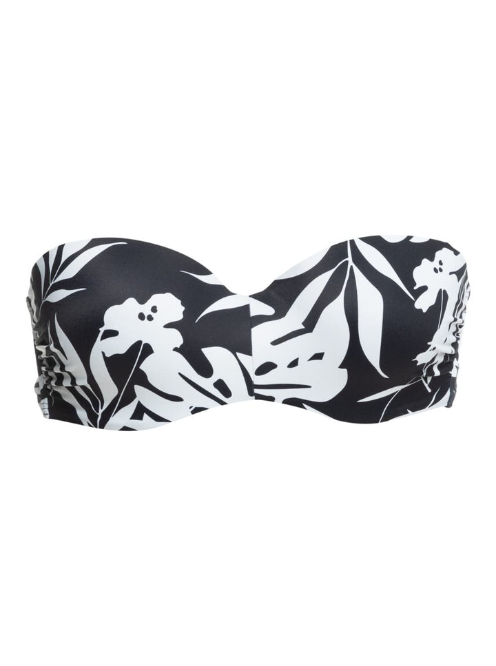 Roxy Damen Love The Beach Vibe-Bandeau-Bikinioberteil Bikini XS Anthracite Surf Trippin Bico S, XS A
