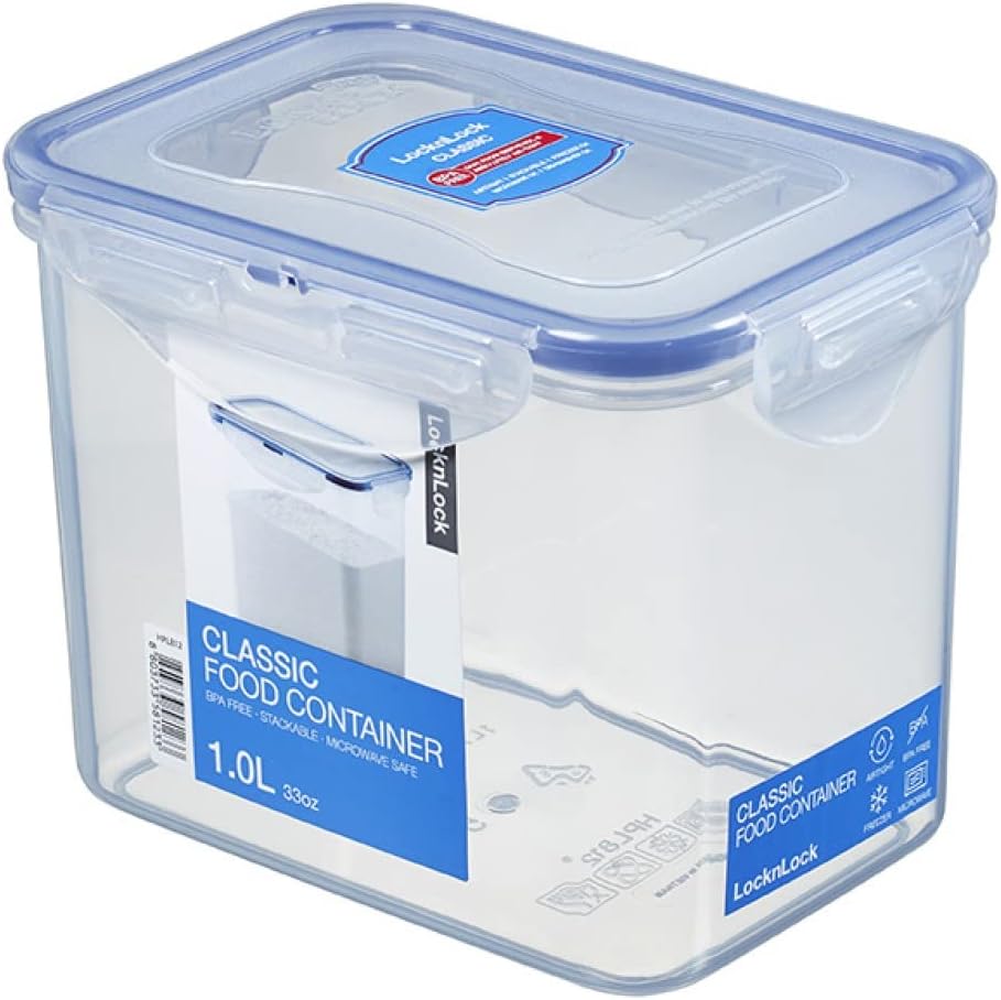 Lock & Lock Frischhaltedosen Set 6-teilig HPL 812 je 1,0 Liter