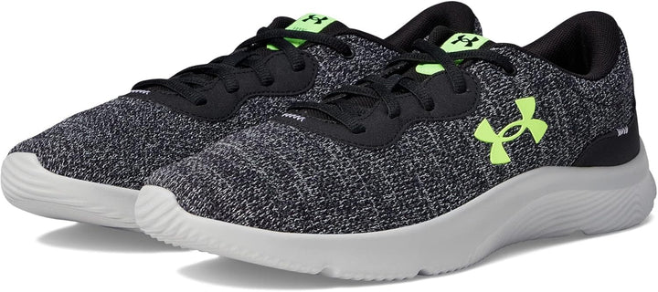 Under Armour Mojo 2 Visual Cushioning F107 Laufschuh Herren 42 EU Black Black Lime Surge, 42 EU Blac
