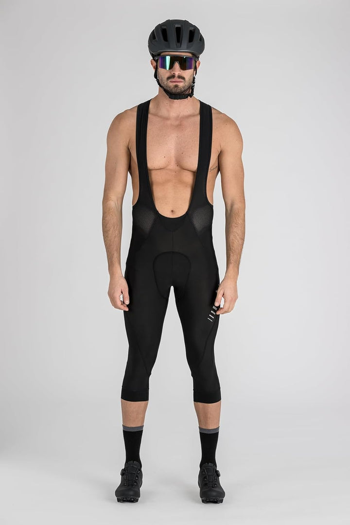 rh+ Herren Four Season Bibknicker, Black/Reflex, XL