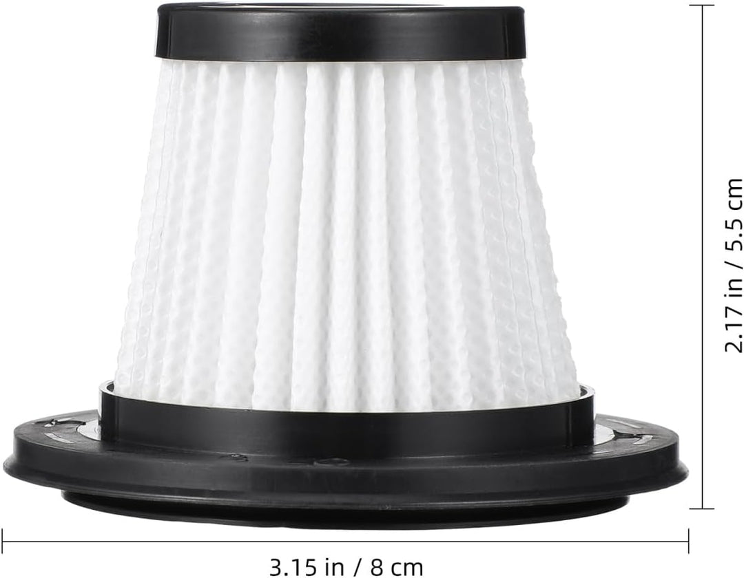 Gadpiparty 5 Stück Wiederverwendbare Hepa Ersatzfilter für Kabellose Handstaubsauger und Autostaubsa