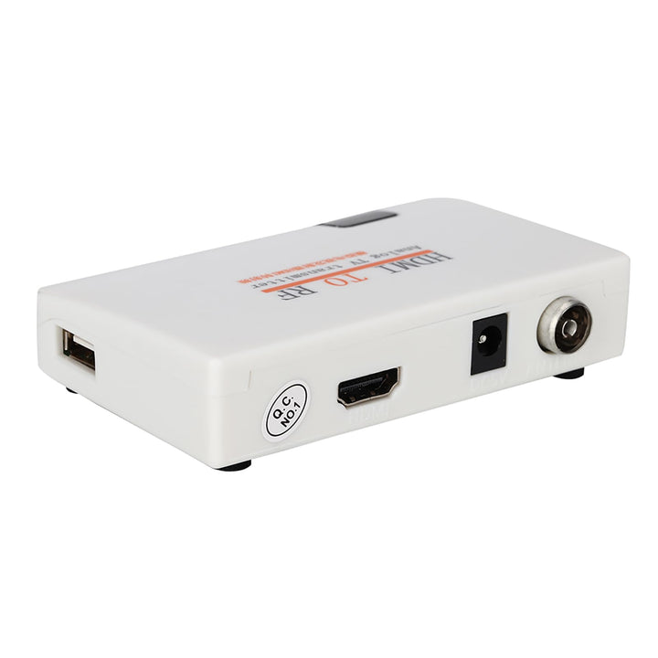 HDMI-HF-Modulator HDMI-zu-HF-Koaxialkonverter Koax-Adapter 1080P-Analog-TV-Sender für DVD-Spielkonso
