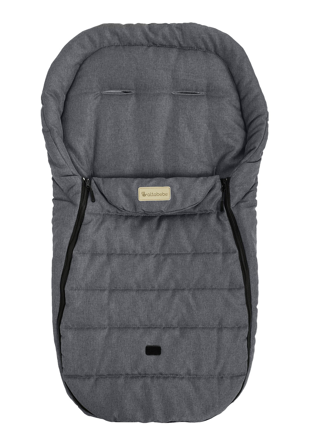 Altabebe AL2450L-33 Übergangsfusssack Lifeline für alle gängigen Kinderwagen Buggys und Jogger, hell