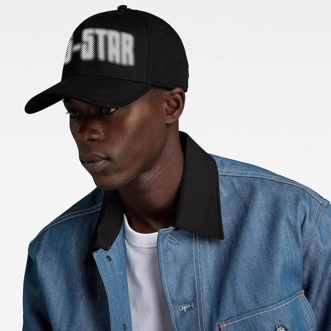 G-STAR RAW Herren Dotted AW original baseball cap, Schwarz (dk black D23769-D190-6484), PC