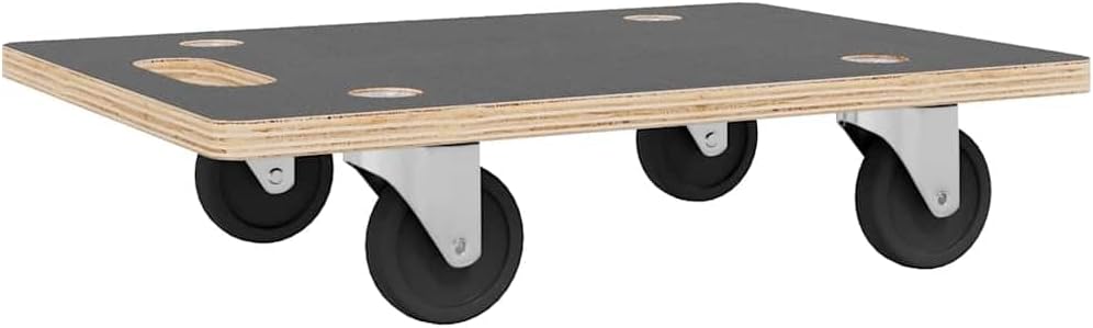 vidaXL Rollbretter 2 STK., Transportroller mit Anti Rutsch Oberfläche, Transporthilfe für Umzug Möbe