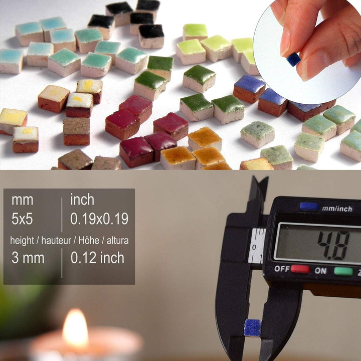 Mosaik bastelset, DIY 20x20cm, Kaninchen, Kaninchen