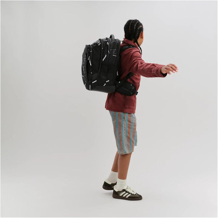 Satch Schulrucksack Match Plus Ninja Matrix - Schwarz Ninja Matrix - Schwarz Einheitsgrösse, Ninja M