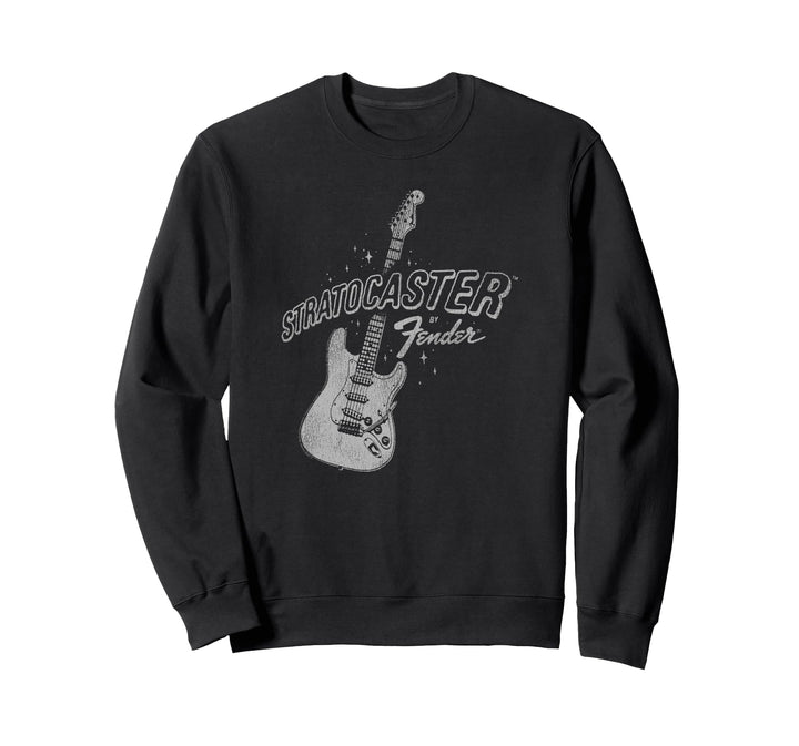 Fender Stratocaster Sparkling Guitar Vintage Poster Sweatshirt