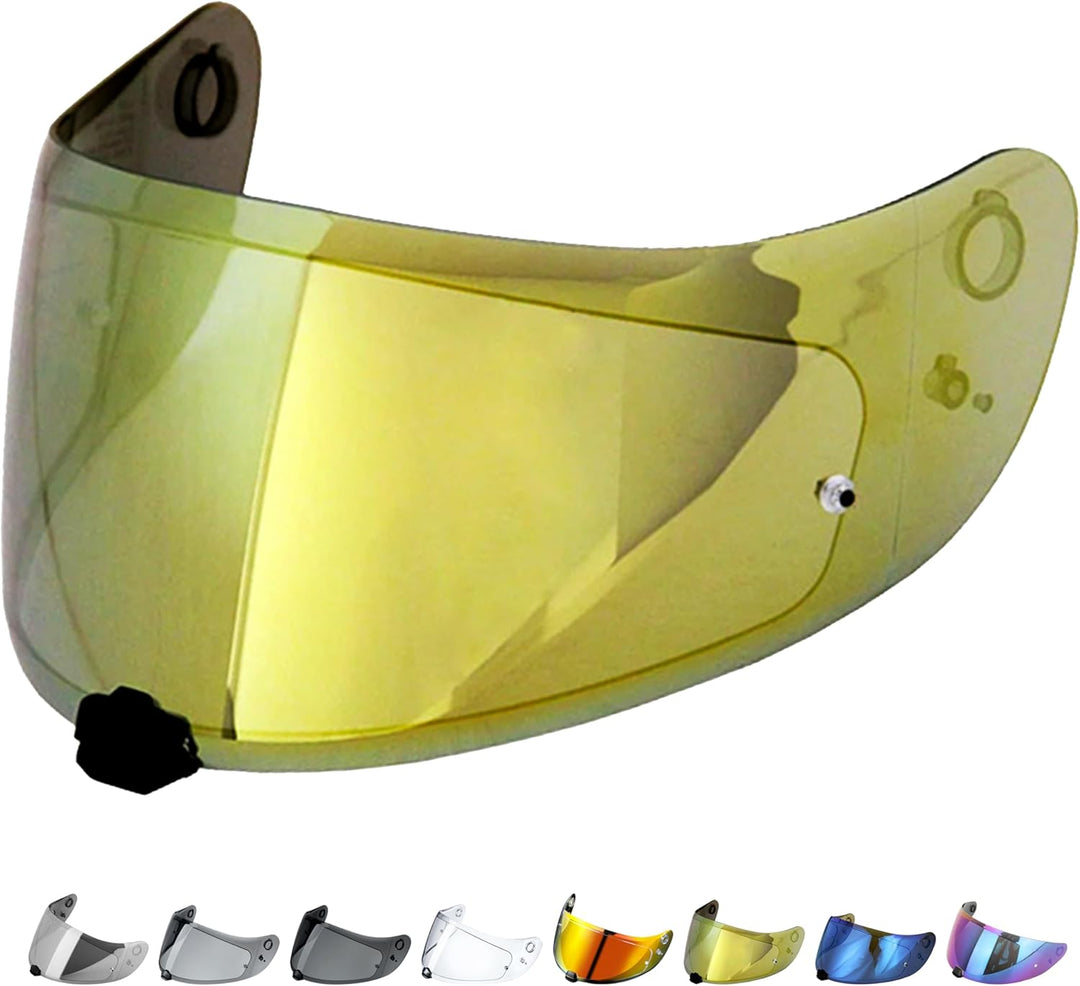Everalo Kompatibel mit Hjc Fg17 Visier - Is17 - FgSt - C70 - HJ20M - Helmvisier Pinlock Ready - Anti