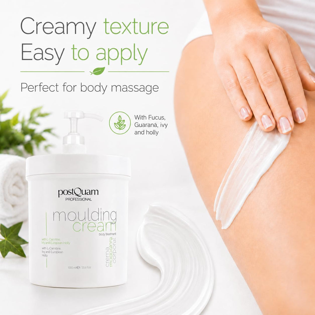 PostQuam - Anti-Cellulite Schlankheits und Straffungscreme | Formel mit Fucus, Koffein und L-Carniti