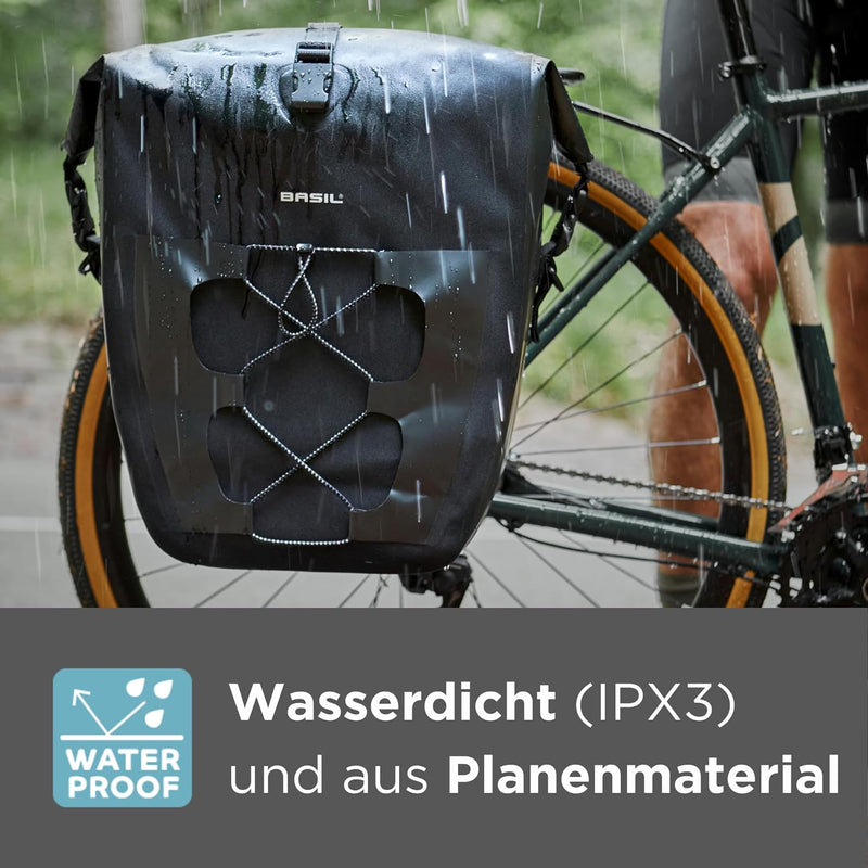 Basil Lenkertasche Navigator Storm KF Befestigung: Klickfix | schwarz