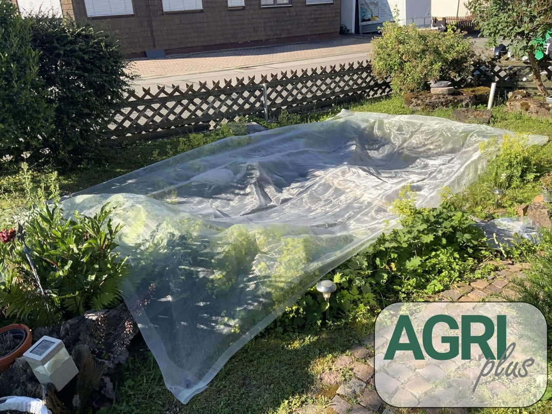 AGRIplus Teichnetz - Sehr feinmaschig, UV-beständig & reissfest - Gegen Laub - Als Vogelabwehr & Kat