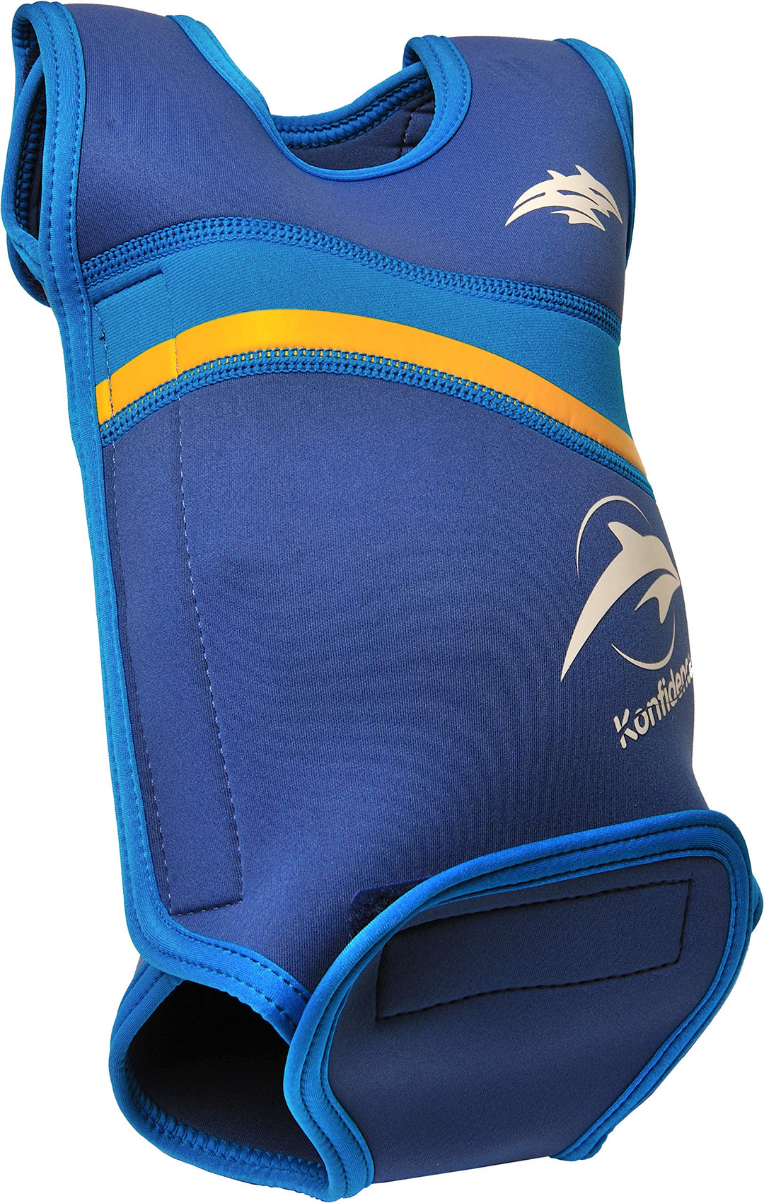 Konfidence Unisex Baby Babywarma Neoprenanzug Mia 0-6 Monate 0 - 6 Monate Blau (Nautical Wave), 0 -