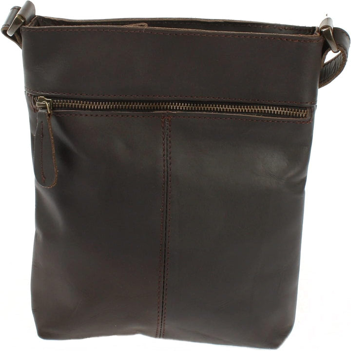LECONI Umhängetasche Schultertasche Damen Damentasche Frauen Handtasche Ledertasche Used-Look Leder
